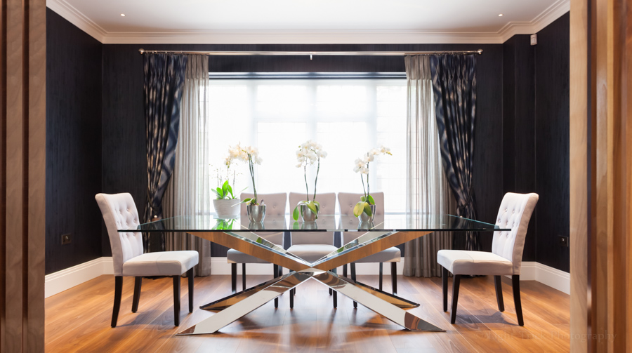 dining room interior photography